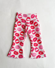Load image into Gallery viewer, Kisses Valentines Day Bell Bottoms

